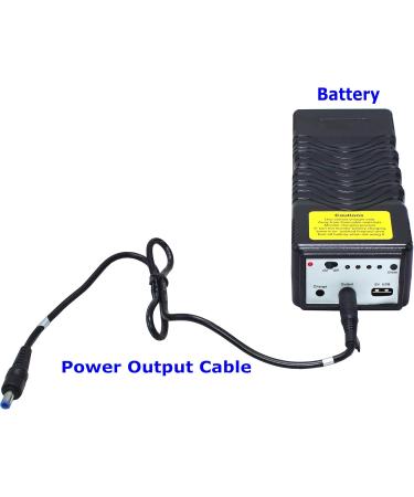 Buy BiXPower iP100-12V: 12V & 5V High Capacity Rechargeable Battery (99 Wh 27000mAh) with Mini UPS Function - International Shipping Available - Buy Online on GoSupps.com