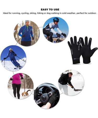 Winter Touchscreen Gloves for Men & Women - Warm Cycling Working and Outdoor Sports Gloves - Buy Online on GoSupps.com