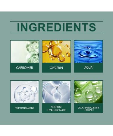 Moisturizing Gel - 100g Gentle Formula Face Gesl Nourishing Soothing Moisturizing Cream | Face Gel for Women Travel Care Against Sunburn by irr - Buy Online on GoSupps.com