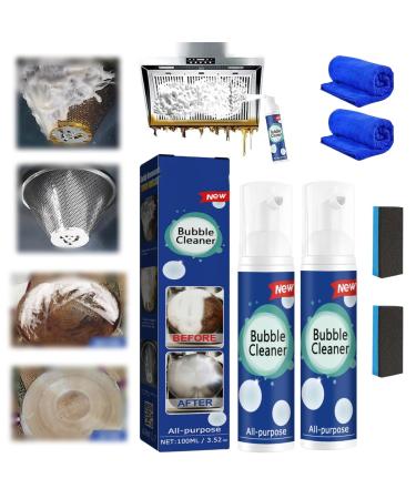Japanese Bathroom Foam Cleaner Bubble Foaming Cleaner Foam Cleaner All Purpose All Purpose Bubble Cleaner Kitchen Deep Cleaning Spray (2 Pcs)