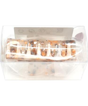 QinGoo Large Acrylic Hair Clip Beautiful Hair Clip Women's Hair Accessories Headdress Elegant Hair Accessory 10 cm 1 Piece (Magic Colour) - Buy Online on GoSupps.com