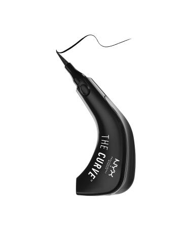 Nyx Professional Makeup Curve Liner - Jet Black | Precise Liquid Eyeliner - Buy Online on GoSupps.com