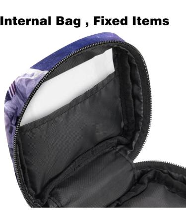 Outer Space Universe Menstrual Pad & Cup Pocket | Zippered Sanitary Napkin Case for Teens & Women - Buy Online on GoSupps.com
