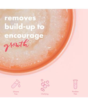 Umberto Giannini Grow Long Hair Growth Scrub - Vegan & Cruelty-Free Scalp Exfoliator with Caffeine | Achieve Longer Hair Naturally - Buy Online on GoSupps.com