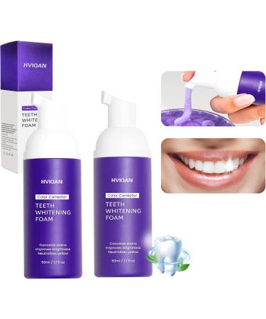 Lila Toothpaste for White Teeth - 2 Pieces of Purple Whitening Toothpaste for Color Correction & Stain Removal - Buy Online on GoSupps.com
