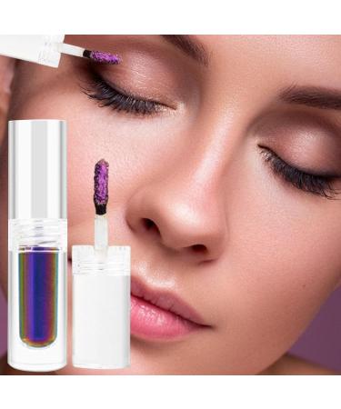 Multichrome Eyeshadow - Shiny High Pigmented Chameleon Liquid Eyeshadow | Long-Lasting Liquid Highlighter Shimmer Eye Makeup for Multichrome Eye Looks Shakven 01 - Buy Online on GoSupps.com