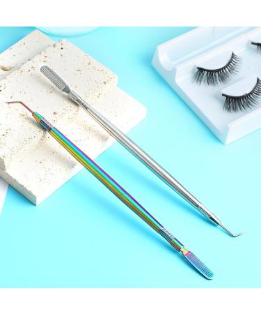 Amabro Lash Lift and Tint Kit 2 in 1 Professional Stainless Steel Lash Lift Tool Reusable Eye Lash Lift Tool Kit Eyelash Separator Tool with Separating Comb - Buy Online on GoSupps.com