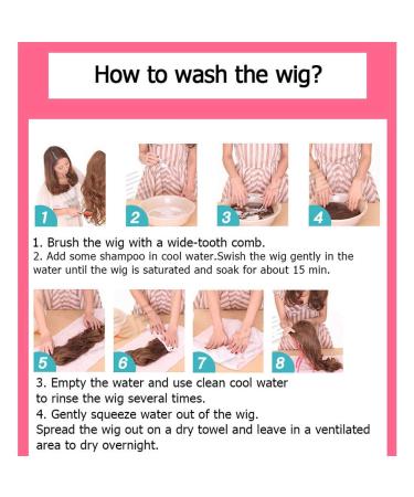 URCGTSA Long Wavy Synthetic Party Wig with Bangs - 22 Heat Resistant Fiber Hair in Cold Brown for Women - Buy Online on GoSupps.com