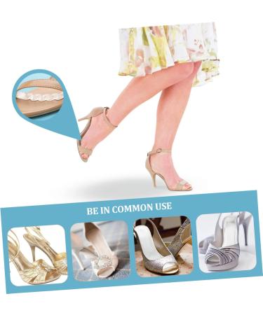 FOMIYES 15 Pairs Non-Slip Forefoot Strips - White High Heel Insoles & Anti-Wear Floor Mats for Ultimate Comfort - Buy Online on GoSupps.com