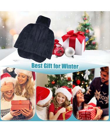 Topspitgo Electric-Free Foot Warmer - Fluffy Hot Water Bottle for Adults & Kids - Dark Cyan - Perfect for Home & Office Use - Buy Online on GoSupps.com