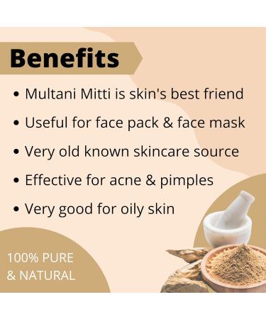 Havintha Natural Multani Mitti Powder - Earth Natural Fuller (227g) | Pure Beauty & Skincare Essential - Buy Online on GoSupps.com