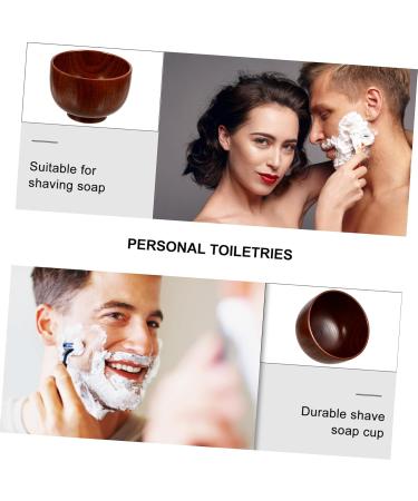 Frcolor 3-Piece Shaving Bowl Set | Wooden Cup for Men | Perfect for Shaving Cream & Foam - International Shipping - Buy Online on GoSupps.com