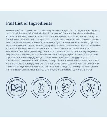 Refine + Reveal Multi-Acid Mask | Anti-Wrinkle Exfoliating Formula for Aging Skin | Target Dark Spots & Large Pores - Buy Online on GoSupps.com