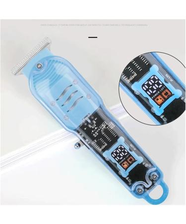Razors Transparent Hair Clipper Set - Men's Electric Shaver & Clippers (Red) for Precision Shaving | Ideal Gift for Boyfriends - Buy Online on GoSupps.com