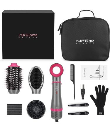 PARWIN PRO BEAUTY 4 in 1 Hair Dryer Brush Set with Ionic Care Technology - Hot Air Styler for Hair Styling - 1000 Watts - Gray - Buy Online on GoSupps.com