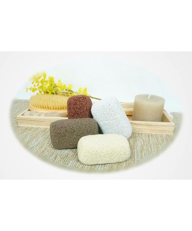 Novalee Terracotta Pumice Stone for Callus Removal | Eco-Friendly Fine Grain for Gentle Cleaning - Buy Online on GoSupps.com
