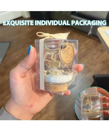 Ocean Theme Gel Candle - Blue Purple Pink | Handmade Starfish & Whelk | 2024 Scented Meditation Decor - Buy Online on GoSupps.com