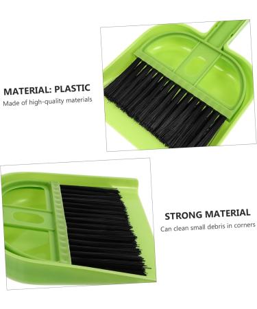 Solustre 6-Sentence Besser Kehrschaufel Set - Multifunctional Cleaning Tools for Cars & Desktops | Antistatic Brush & Broom | Small Plastic Set (Random Color) | International Shipping - Buy Online on GoSupps.com