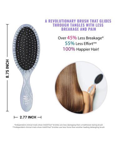 Disney Elsa Wet Brush - Original Detangler for All Hair Types | Ultra-Soft IntelliFlex Bristles | Protects Against Split Ends - Buy Online on GoSupps.com