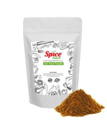 Star Anise Powder| Badiyan Powder | Badiya | Premium Quality Ground Star Anise Free UK P&P (50g) - Buy Online on GoSupps.com