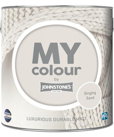 Johnstone's MY Colour Luxurious Durable Matt Paint - Singing Sand 2.5L - Buy Online on GoSupps.com
