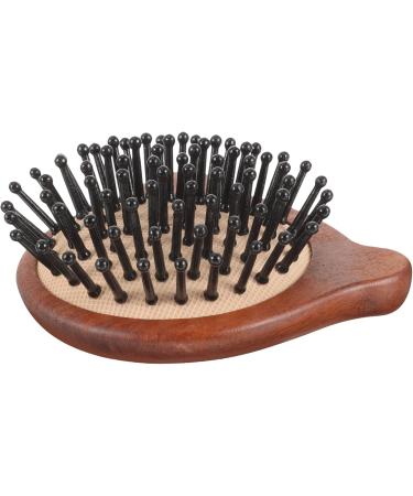 Fomiyes 2-in-1 Airbag Massage Comb - Portable Wooden Scalp Brush & Hand Massage Device for Hair Cleaning & Relaxation - Buy Online on GoSupps.com