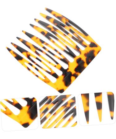 Didiseaon Hair Comb Hair Side Combs for Women Accessories French Side Comb Hair Side Comb Clips for Women European and American Hair Accessories Acetate Sheet Bride - Buy Online on GoSupps.com