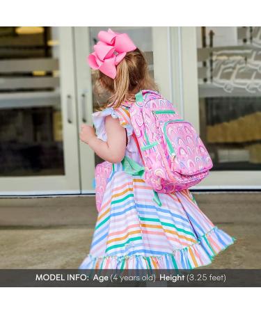 Mibasies Rainbow Toddler Backpack - Perfect for Preschool and Kindergarten, Ideal Kids Backpack for Boys and Girls - 7L Capacity - Buy Online on GoSupps.com