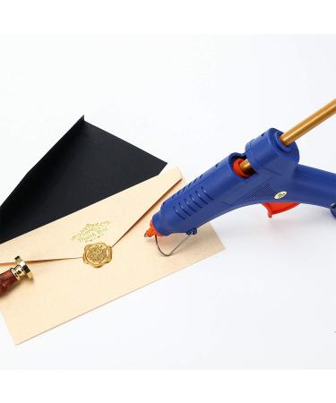 15 Bronze Glue Gun Sealing Wax Sticks for Retro Vintage Stamp and Letter | Ideal for Wedding Invitations, Cards, Envelopes, Snail Mails, Gifts - Buy Online on GoSupps.com