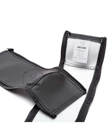 High-Quality Babydome Pack Handlebar Covers for Bugaboo Cameleon 3 & 3 Plus - Durable Synthetic Leather in Spain | Sun & Stain Resistant - Schw Black - Buy Online on GoSupps.com