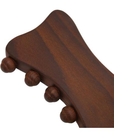 Short Massage Stick Roller | Enhance Blood Circulation & Relieve Muscle Tension with Wooden Gua Sha Stick for Shoulders | Buy Internationally - Buy Online on GoSupps.com