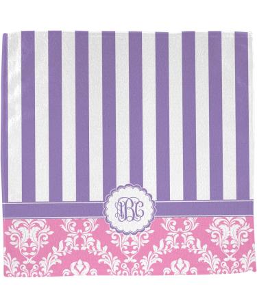 Personalized Pink & Purple Damask Washcloth | YouCustomizeIt - Unique Custom Gifts for Any Occasion | Fast International Shipping - Buy Online on GoSupps.com