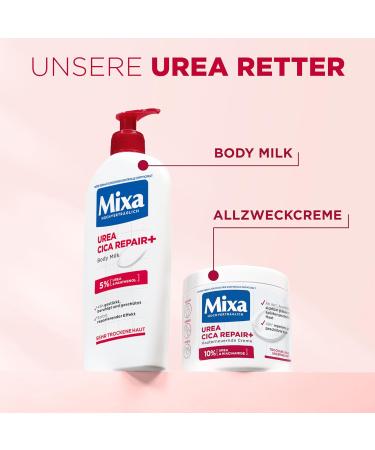 Mixa Urea Cica Body Lotion 250ml - Soothing & Protective Milk for Very Dry Skin Urea & Panthenol Formula Regenerates & Alleviates Irritation - Buy Online on GoSupps.com