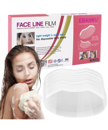 EBANKU 100 PCS Microblading Shower Visor, Upgrade Eyebrow Shower Shields Protector, Shower Goggles Face Cover Bath Visor for Adults Hair Salon Supplies and Eyes Surgery Aftercare - Buy Online on GoSupps.com