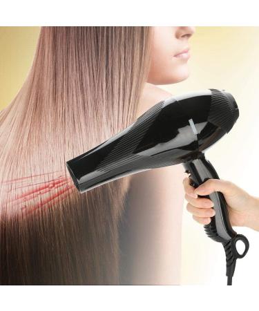Ionic Hair Dryer Professional 3000W Black Salon Hair Blow Dryers Styling Tool for Women and Men with Concentrator and Comb Nozzles Attachments - Buy Online on GoSupps.com