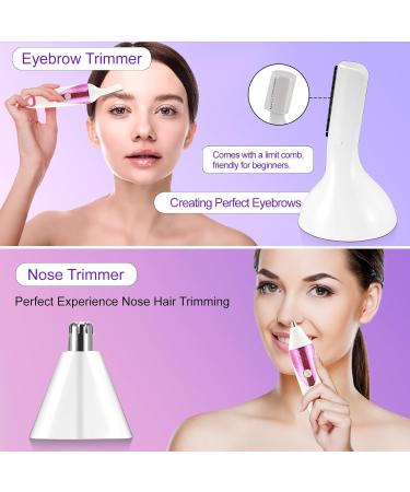 Buy Women's Electric Shaver - 3 in 1 Leg Razor | Perfect Birthday Gifts for Girls - Buy Online on GoSupps.com