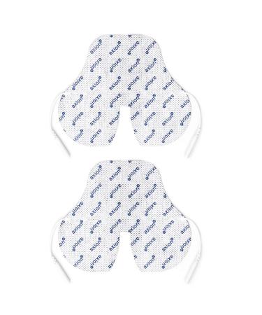 2 neck electrodes - Against tension & neck pain - TENS & EMS - axion 2x neck electrode