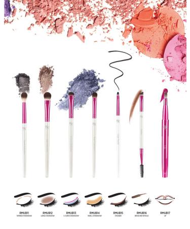 Buy Kiss Ruby Kisses Make-Up Brush for Perfect Brows & Spoolie | International Shipping Available - Buy Online on GoSupps.com