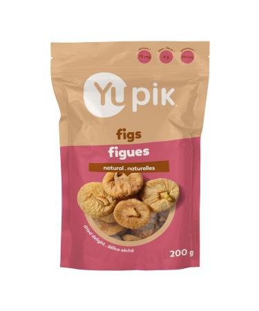 Yupik Lerida Figs 200 g Gluten-Free Kosher Natural Dried Fruits No Sulphites Unsweetened Healthy Snacks