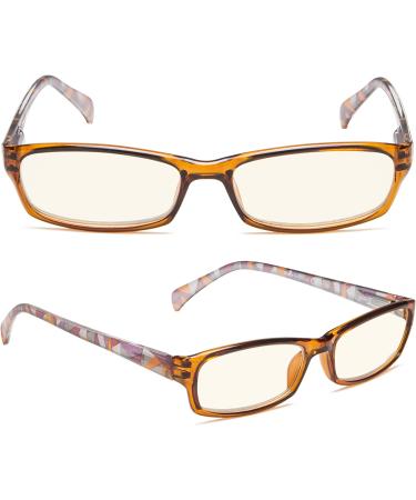 Reducblu Women's Blue Light Blocking Computer Readers 5 Pairs Mix 1.75x - Buy Online on GoSupps.com