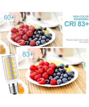 Yucclim No Flicker Double-Sided Mirror Bulb 40W Equivalent - Natural White | Fits Conair & Jerdon Makeup Mirror | 1PCS - Buy Online on GoSupps.com