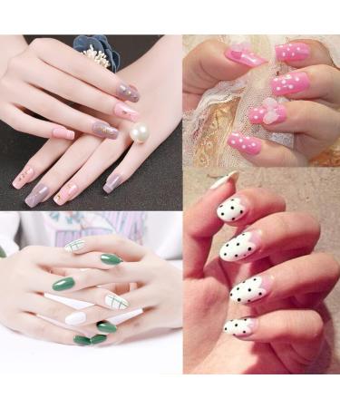 Nail Art Design Professional Paint Kit - 20 Piece Set with UV Gel Nail Polish Brushes and Nail Art Paint Dot Pens - Buy Online on GoSupps.com