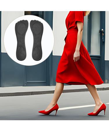 2 Pairs 3/4 Gel Cushion Insoles for Women - Comfortable High Heel & Sandal Inserts - Non-Skidding Adhesive Shoe Pads for Dress Shoes Flats & Boots - Buy Online on GoSupps.com