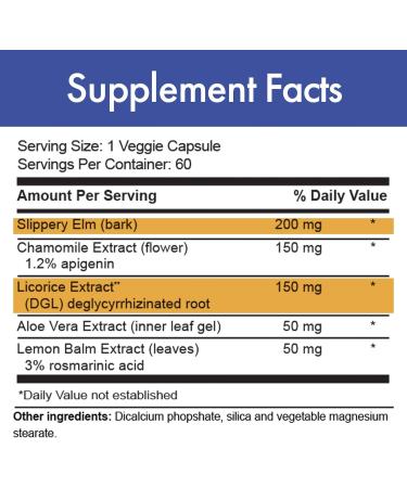 Stop Aging Now AcidRelief360 Formula with GutGard - 60 Veggie Caps - Occasional Heartburn Support - Buy Online on GoSupps.com