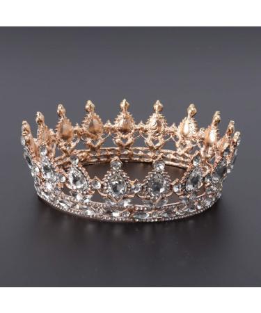 FRCOLOR Crystal Crowns and Tiaras Vintage Rhinestone Bridal Tiara Crowns for Women Girls Wedding Prom Costume Party Hair Accessories - Buy Online on GoSupps.com