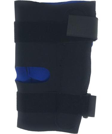 OTC Knee Stabilizer Wrap | Hinged Bars | Neoprene | Black | Large | International Shipping - Buy Online on GoSupps.com
