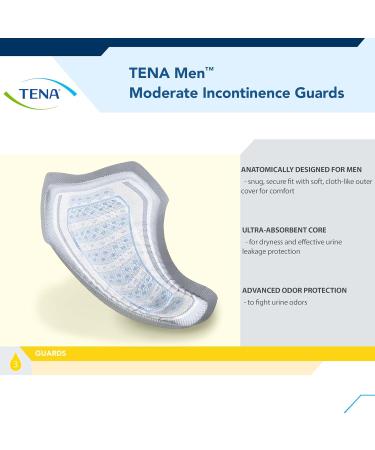 Tena Incontinence Guards for Men - Maximum Absorbency 48 Count | Best International Shipping - Buy Online on GoSupps.com