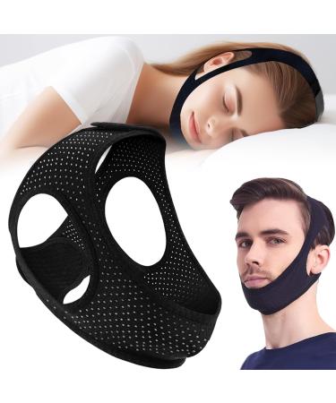 Anti Snoring Devices Chin Strap for Sleeping Double Adjustable Chin Straps for Men and Women Stop Snoring Solution Comfortable Chin Strap
