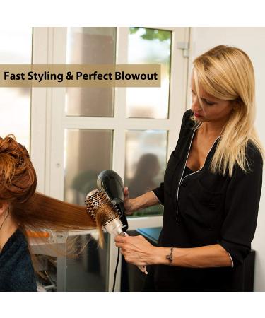 AIMIKE Round Brush for Blow Drying - Nano Ceramic & Ionic Hair Brush, 1.7 Inch Professional Styling Tool - Buy Online on GoSupps.com