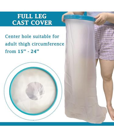 Waterproof Hain Plaster Protection for Adults | Transparent Reusable Seal for Foot Knee & Ankle - Ideal for Bathing & Swimming - Buy Online on GoSupps.com